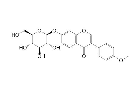 3-(4-Methoxyphenyl)-4-oxo-4H-chromen-7-yl .beta.-D-glucopyranoside