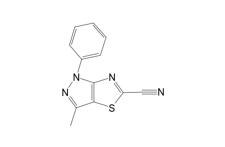 3-Methyl-1-phenyl-1H-pyrazolo[3,4-d]thiazole-5-carbonitrile