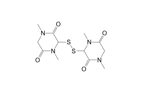 3,3'-dithiobis(1,4-dimethylpiperazine-2,5-dione)