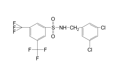 3,5-bis(trifluoromethyl)-N-(3,5-dichlorobenzyl)benzenesulfonamide