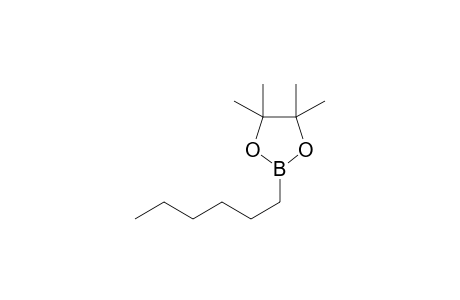 2-Hexyl-4,4,5,5-tetramethyl-1,3,2-dioxaborolane