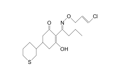 2-(1-<3-Chloro-2-propen-1-yloxyimino>-1-butyl)-3 -hydroxy-5-(3-thienyl)-2-cyclohexen-1-one