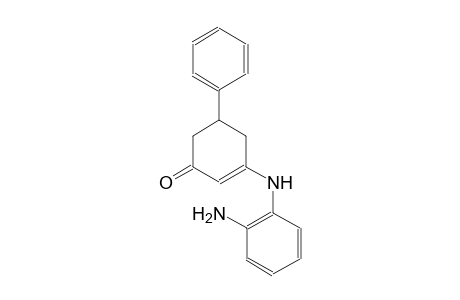 3-(2-Aminoanilino)-5-phenyl-2-cyclohexen-1-one