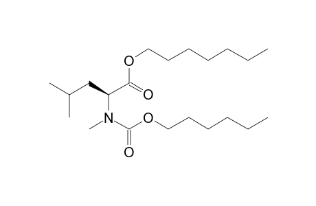 L-Leucine, N-methyl-N-(hexyloxycarbonyl)-, heptyl ester