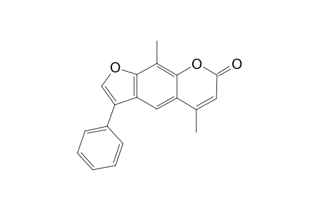 5,9-Dimethyl-3-phenyl-7-furo[3,2-g][1]benzopyranone