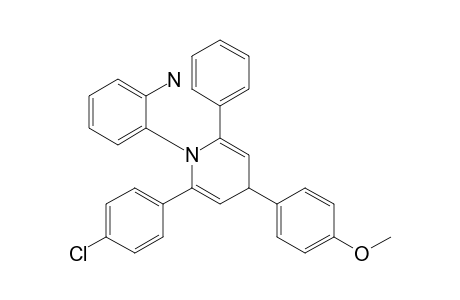 1-(2'-Aminophenyl)-2-(4"-chlorophenyl)-4-(p-methoxyphenyl)-6-phenyl-1,4-dihydropyridine