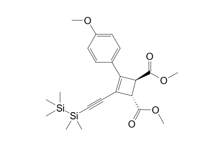 (1S,2S)-3-[2-[dimethyl(trimethylsilyl)silyl]ethynyl]-4-(4-methoxyphenyl)cyclobut-3-ene-1,2-dicarboxylic acid dimethyl ester