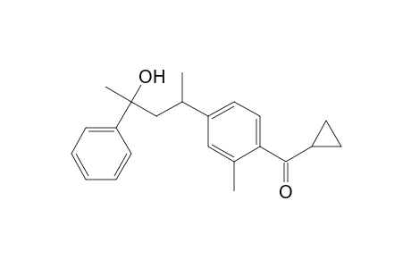 Methanone, 2-methylcyclopropyl[4-(4-hydroxy-4-phenylbpent-2-yl)phenyl]-