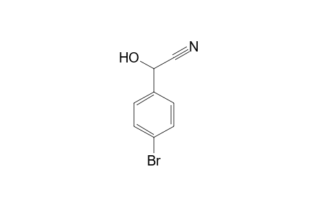 2-(4-bromophenyl)-2-hydroxy-acetonitrile