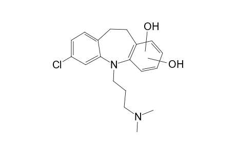 Clomipramine-M (di-HO-) isomer 1 MS2