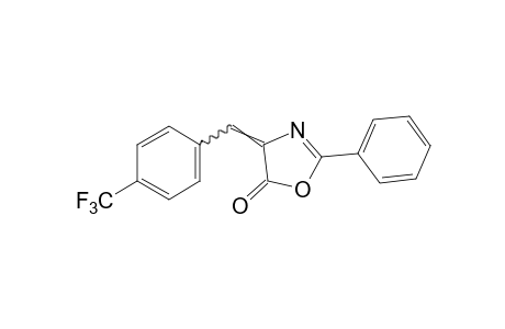 2-phenyl-4-[p-(trifluoromethyl)benzylidene]-2-oxazolin-5-one