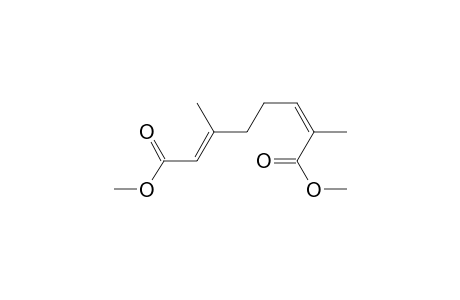 (2Z,6E)-2,6-dimethylocta-2,6-dienedioic acid dimethyl ester