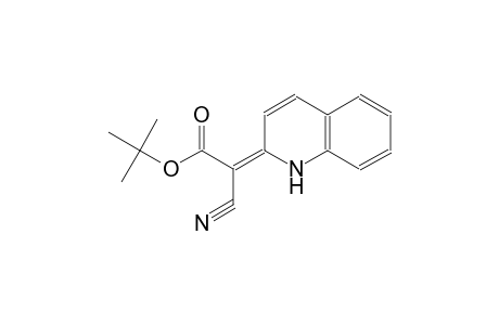 tert-butyl (2E)-cyano(2(1H)-quinolinylidene)ethanoate