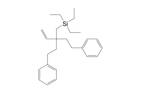 [2,2-BIS-(2-PHENYLETHYL)-3-BUTENYL]-TRIETHYLSILANE