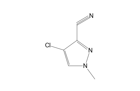 4-chloro-1-methylpyrazole-3-carbonitrile