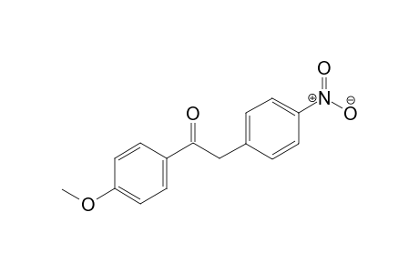 1-(4-Methoxyphenyl)-2-(4-nitrophenyl)ethan-1-one