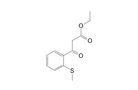 [o-(methylthio)benzoic] acetic acid, ethyl ester