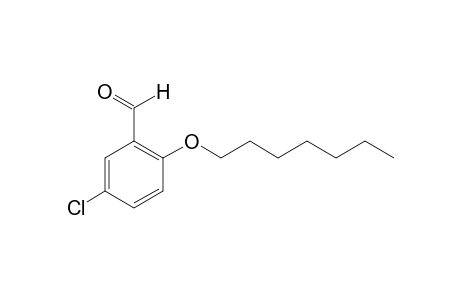 Benzaldehyde, 5-chloro-2-heptyloxy