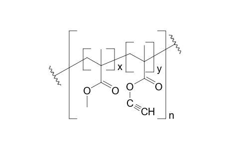 Copolymer methylmethacrylate-stat-propargyle