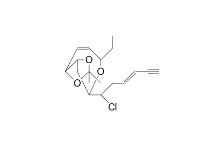 (3E,6X)-6-Chlorolauthisa-3,11-diene-1-yne-9,10-acetonide