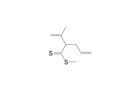 4-Pentene(dithioic) acid, 2-(1-methylethenyl)-, methyl ester