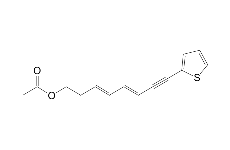 8-(2-Thienyl)-3trans,5trans-octadien-7-yn-1-ol-acetate