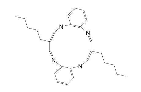 7,16-DIPENTYL-5,14-DIHYDRODIBENZO-[B,I]-5,9,14,18-TETRAAZA-(14)-ANNULENE