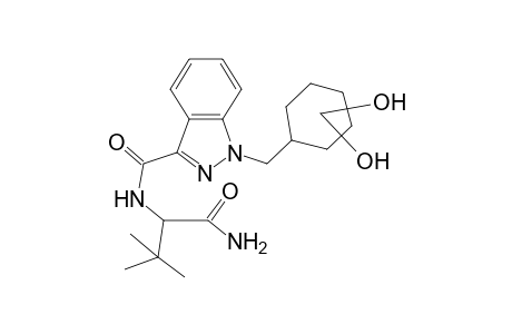 ADB-CHMINACA-M (di-HO-) isomer 1 MS2