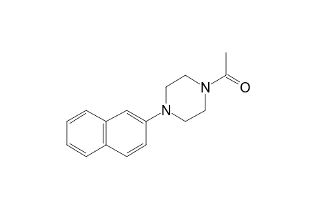 1-(2-Naphthyl)piperazine, N-acetyl-