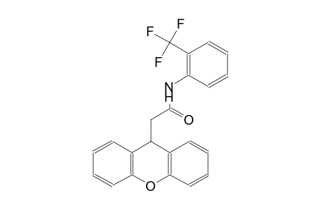 N-[2-(trifluoromethyl)phenyl]-2-(9H-xanthen-9-yl)acetamide