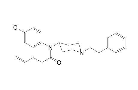 N-(4-Chlorophenyl)-N-1-(2-phenylethyl)piperidin-4-yl)pent-4-enamide