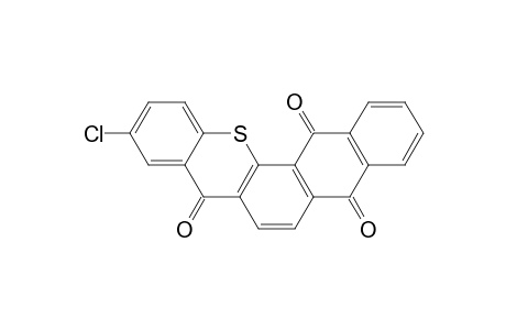 8H-Naphtho[2,3-c]thioxanthene-5,8,14-trione, 10-chloro-