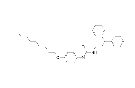 urea, N-[4-(decyloxy)phenyl]-N'-(3,3-diphenylpropyl)-