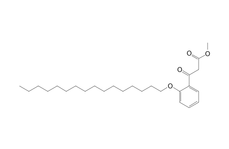 [o-(hexadecyloxy)benzoyl]acetic acid, methyl ester