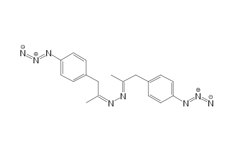 2-Propanone, 1-(4-azidophenyl)-, 2-[2-(4-azidophenyl)-1-methylethylidene]hydrazone