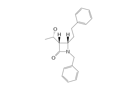 (3S,4S)-1-benzyl-3-[(1S)-1-hydroxyethyl]-4-phenethyl-azetidin-2-one