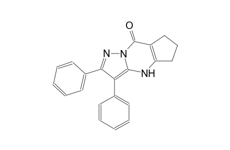 8H-cyclopenta[d]pyrazolo[1,5-a]pyrimidin-8-one, 4,5,6,7-tetrahydro-2,3-diphenyl-