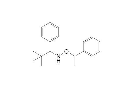 2,2-Dimethyl-1-phenyl-N-(1-phenylethoxy)propylamine