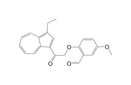 1-[2'-Formyl-4'-methoxyphenoxy)acetyl]-3-ethylazulene