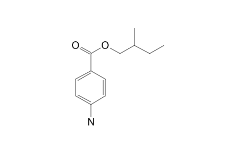 Benzoic acid, 4-amino-, 2-methylbutyl ester