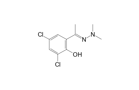 3',5'-dichloro-2'-hydroxyacetophenone, dimethylhydrazone