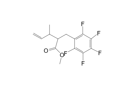 Methyl 3-methyl-2-((pentafluorophenyl)methyl)-4-pentenoate