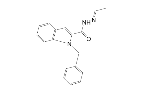 1-benzylindole-2-carboxylic acid, ethylidenehydrazide