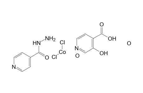 3-hydroxypyridine-4-carboxylic acid dichlorocobalt pyridine-4-carbohydrazide dihydrate