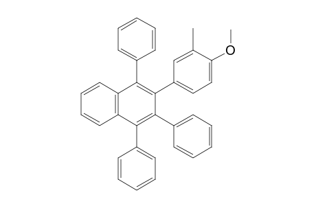 2-(4-Methoxy-m-tolyl)-1,3,4-triphenylnaphtalene