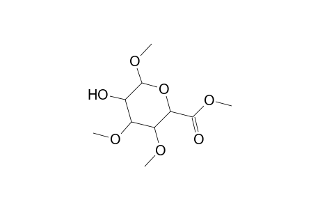 .alpha.-D-Glucopyranosiduronic acid, methyl 3,4-di-O-methyl-, methyl ester