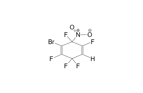 4-BROMO-3-NITRO-2,3,5,6,6-PENTAFLUOROCYCLOHEXA-1,4-DIENE