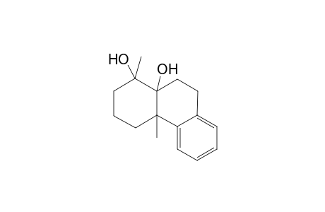 1,10a-Phenanthrenediol, 1,2,3,4,4a,9,10,10a-octahydro-1,4a-dimethyl-