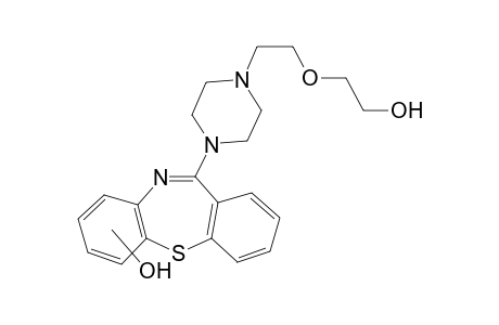 Quetiapine-M (HO-) MS2