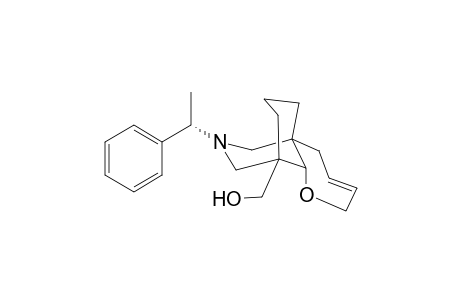 (1R*,7S*,8R*)-10-((S)-1-Methylbenzyl)-6-oxa-10-azatricyclo[6.3.3.0]tetradec-3-ene-8-yl)methanol